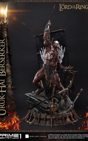 Uruk-Hai Berserker Lord of the Rings 1/4 Statue by Prime 1 Studio