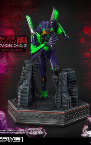 Evangelion Test Type-01 Night Battle Version Neon Genesis Evangelion Statue by Prime 1 Studio