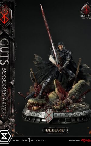 Guts Berserker Armor Unleash Edition Deluxe Version Berserk 1/4 Statue by Prime 1 Studio