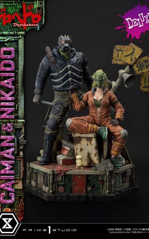 Caiman & Nikaido Deluxe Version Dorohedoro 1/4 Statue by Prime 1 Studio