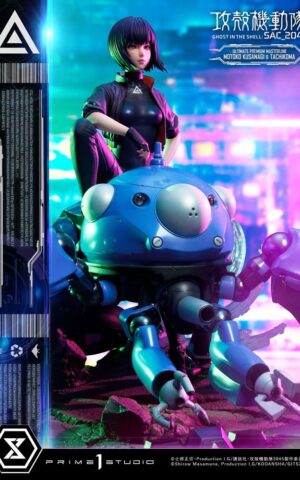 Motoko Kusanagi and Tachikoma Ghost in the Shell SAC_2045 Statue 1/4 by Prime 1 Studio