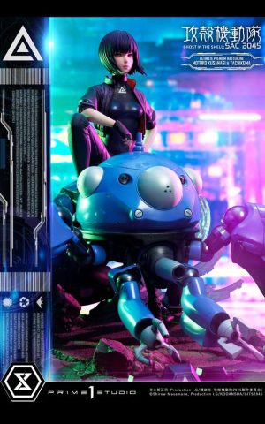 Motoko Kusanagi and Tachikoma (Bonus Version) Ghost in the Shell SAC_2045 Statue 1/4 by Prime 1 Studio