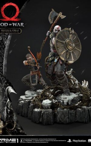 Kratos & Atreus God of War (2018) Statue by Prime 1 Studio