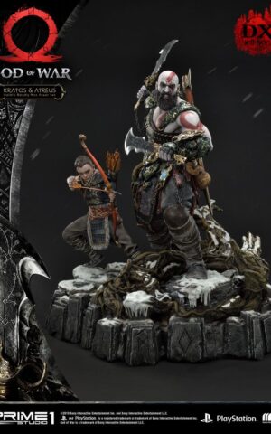 Kratos & Atreus Deluxe Ver. God of War (2018) Statue by Prime 1 Studio