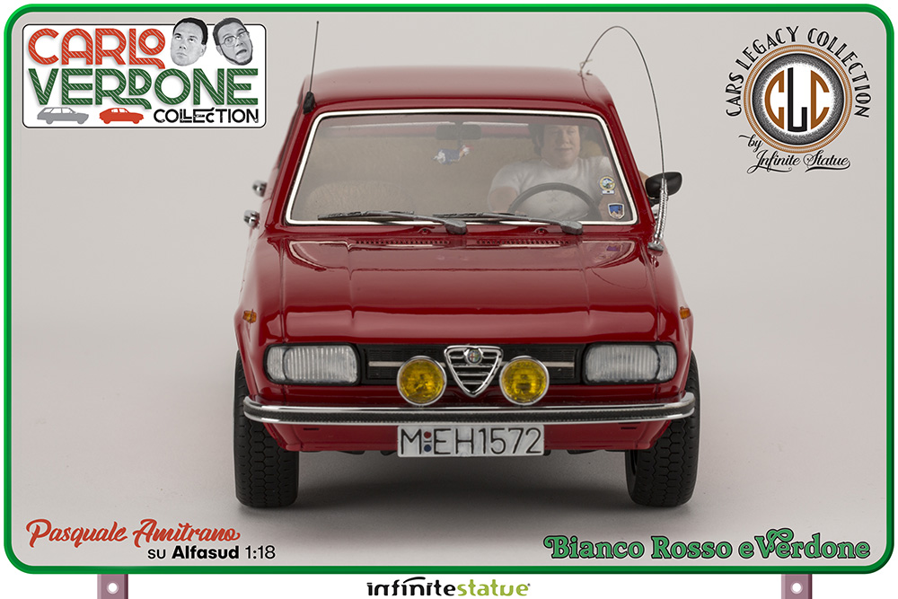 Amitrano On Alfasud Alpha 1/18 Resin Car by Infinite Statue