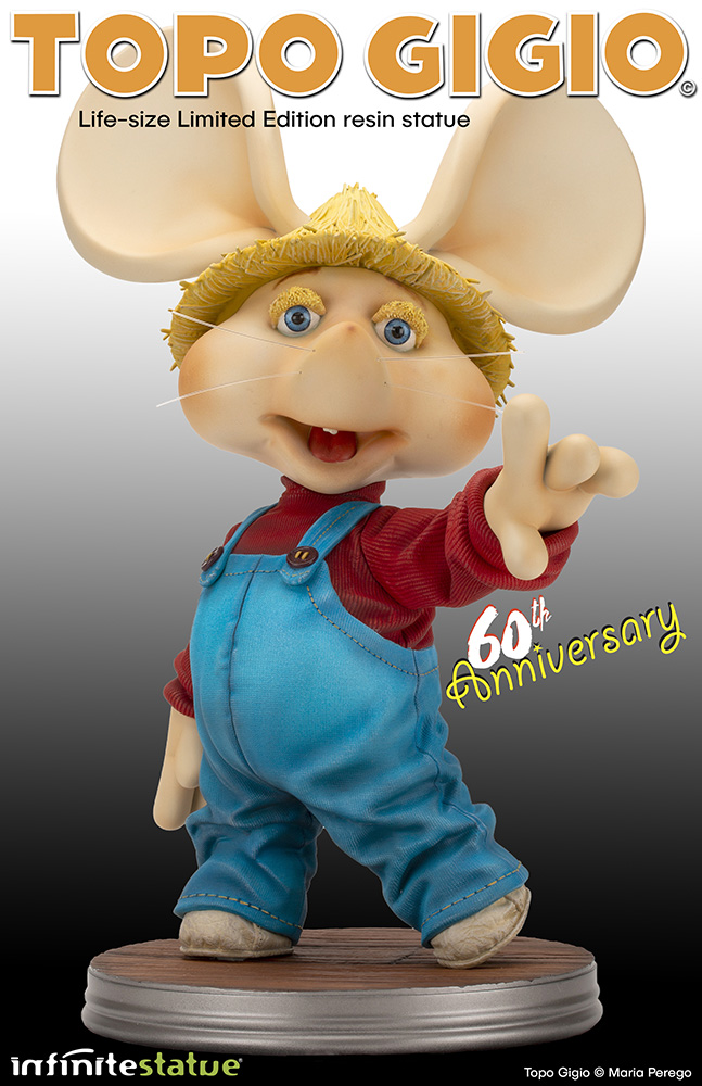 Topo Gigio Life Size Limited Edition Statue by Infinite Statue