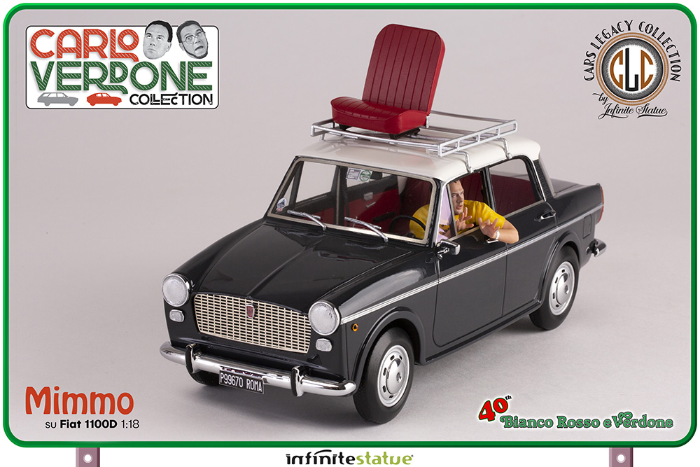 Mimmo FIAT 1100 1/18 Statue by Infinite Statue