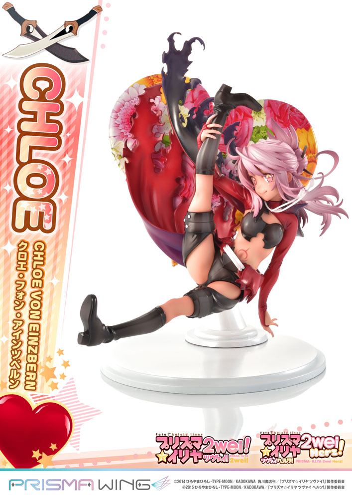 Chloe von Einzbern Fate/kaleid liner Prisma Illya Prisma Wing PVC 1/7 Statue by Prime 1 Studio