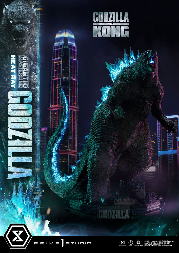 Godzilla Heat Ray Godzilla vs. Kong Giant Masterline Statue by Prime 1 Studio