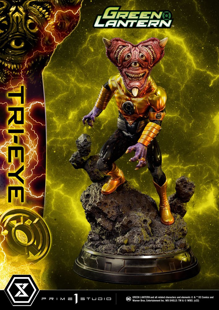 Sinestro Corps Tri-Eye DC Comics 1/3 Statue by Prime 1 Studio