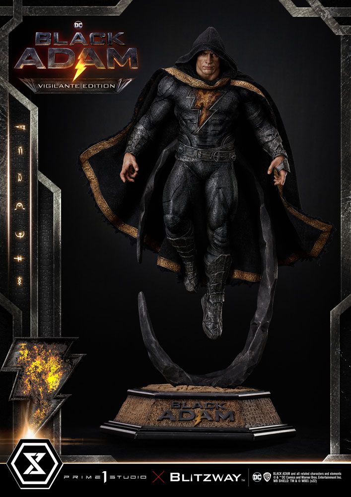 Black Adam Vigilante Edition Black Adam Museum Masterline 1/3 Statue by Prime 1 Studio