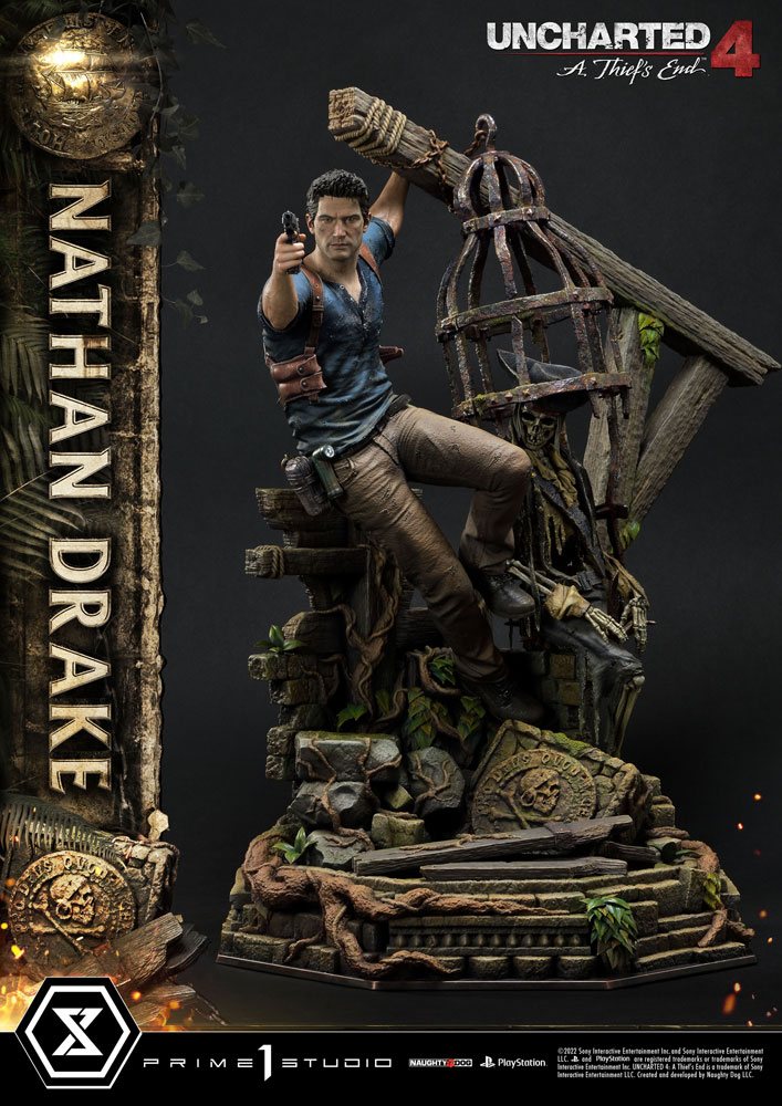 Nathan Drake Uncharted 4 A Thief's End Ultimate Premium Masterline 1/4 Statue by Prime 1 Studio