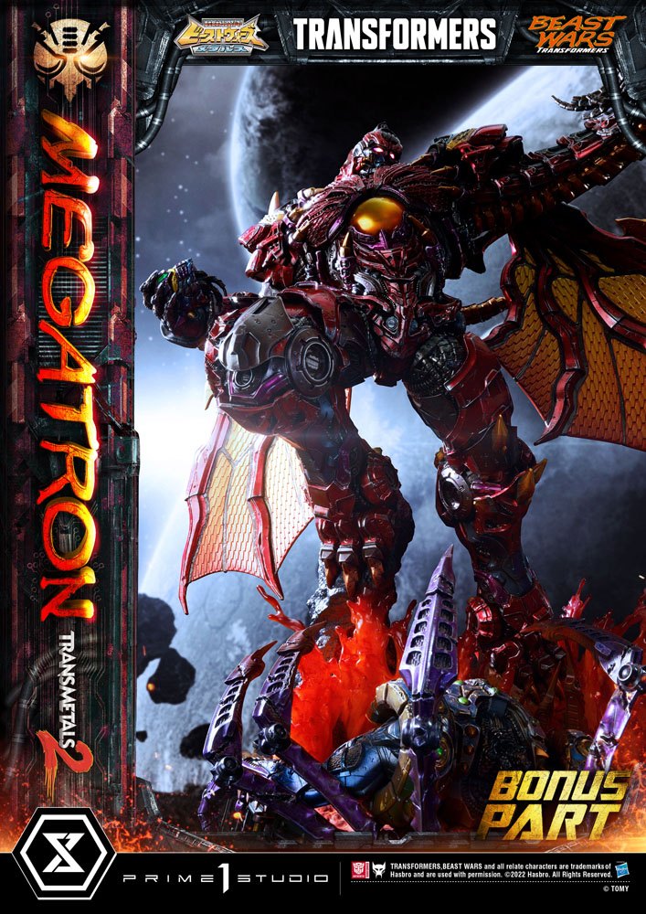 Megatron Transmetal 2 Deluxe Bonus Version Transformers Beast Wars Premium Masterline 1/4 Statue by Prime 1 Studio