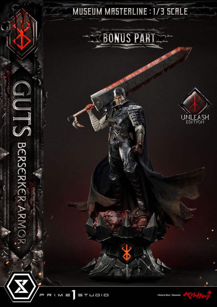 Guts Berserker Armor Unleash Edition Deluxe Bonus Version Berserk Museum Masterline 1/3 Statue by Prime 1 Studio