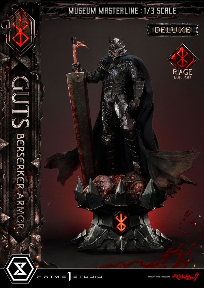 Guts Berserker Armor Rage Edition Deluxe Bonus Version Berserk Museum Masterline 1/3 Statue by Prime 1 Studio