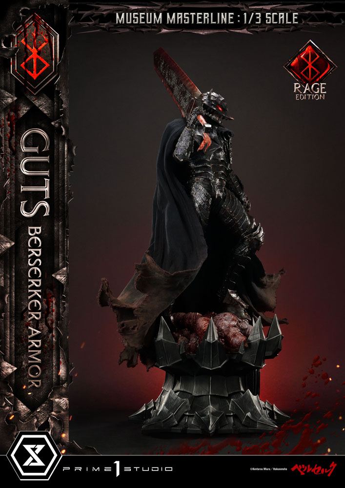 Guts Berserker Armor Rage Edition Berserk Museum Masterline 1/3 Statue by Prime 1 Studio