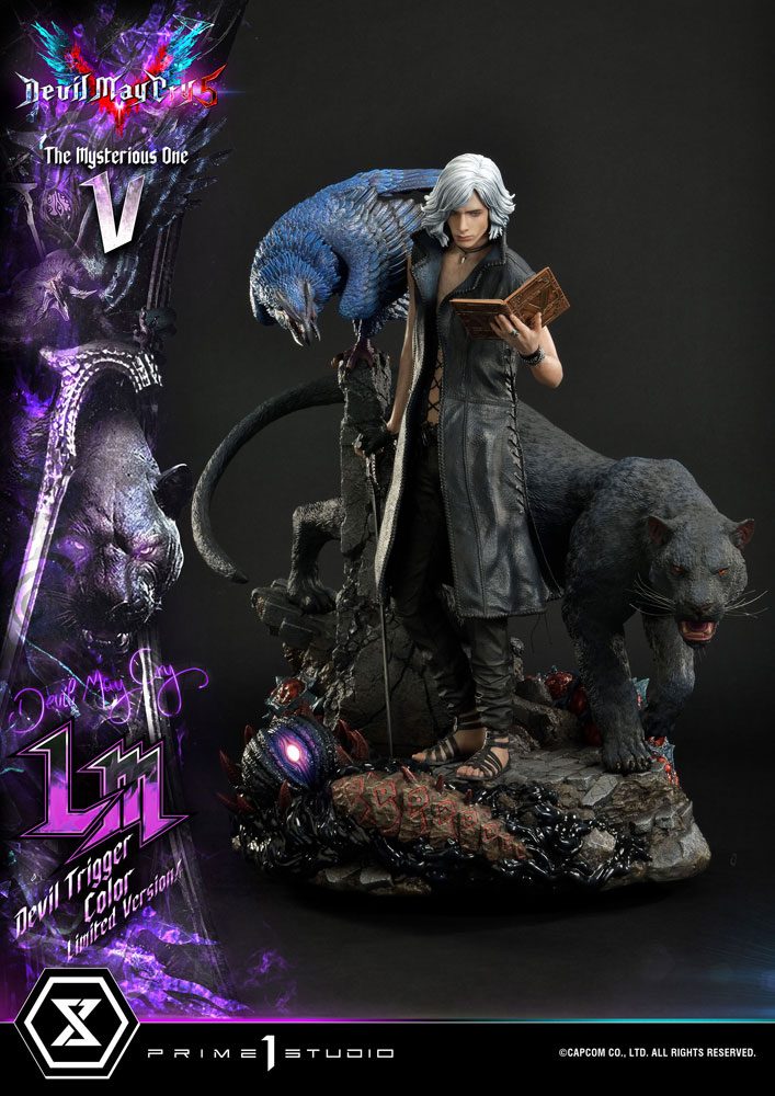 V Devil Trigger Color Version Devil May Cry 5 Statue 1/4 by Prime 1 Studio