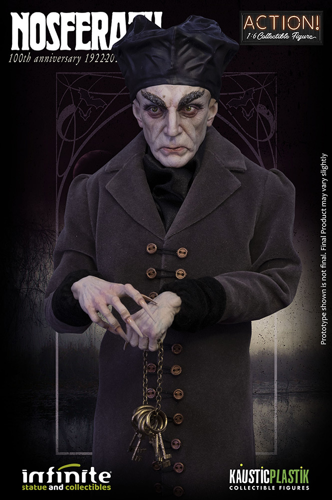 Nosferatu 100th Anniversary Deluxe Edition 1/6 Action Figure by Infinite Statue