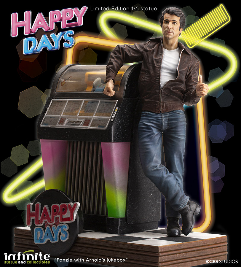 Fonzie Happy Days Old & Rare 1/6 Resin Statue by Infinite Statue