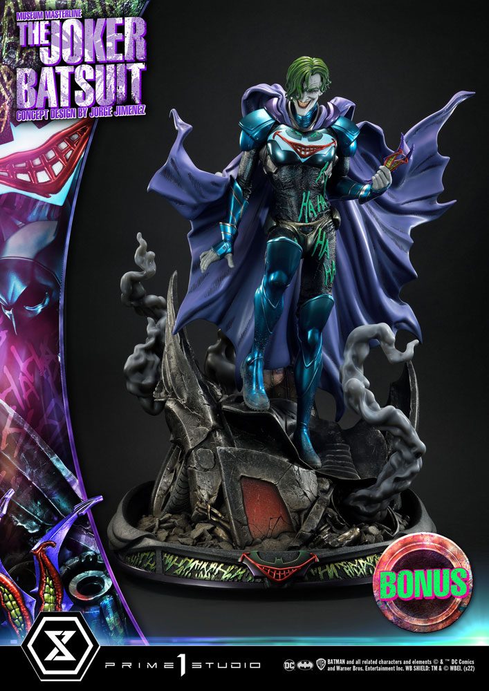 The Joker Concept Design Jorge Jimenez Bonus Version DC Comics Museum Masterline 1/3 Statue by Prime 1 Studio