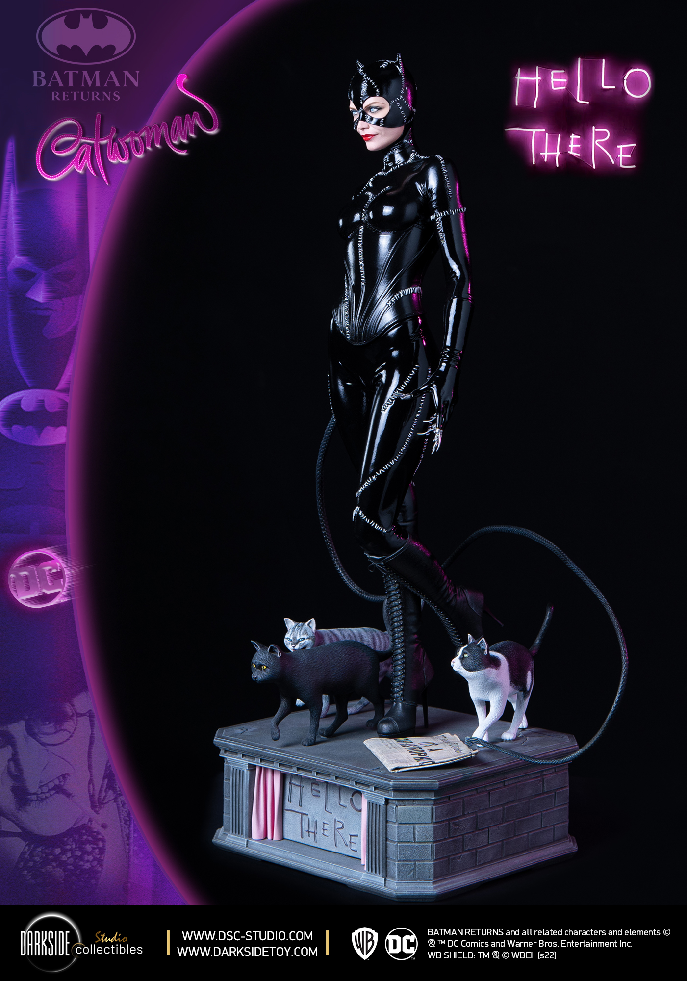 Catwoman Batman Returns 30TH Anniversary QS Series (1/4) By Darkside Collectibles Studio