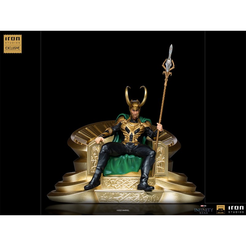 Loki Deluxe Infinity Saga 1/10 Scale by Iron Studios